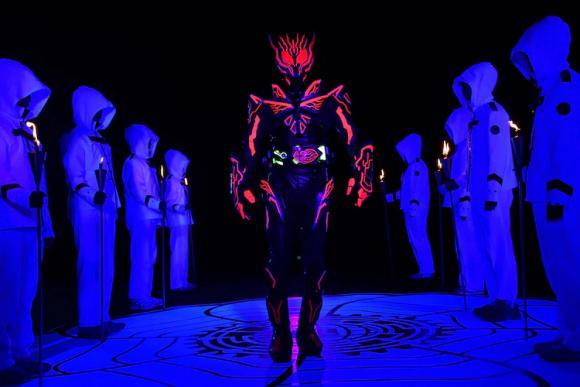 假面骑士Lucifer,假面骑士storious 假面骑士:伊甸最终形态是堕天使路西法,造型邪魅,鳄霸