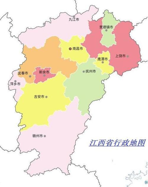 江西地图