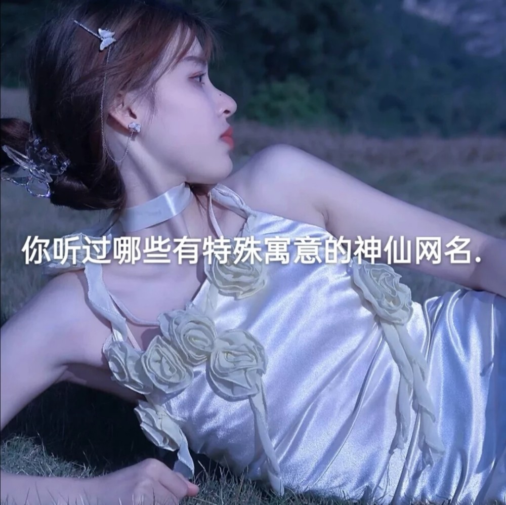 含有特殊寓意的神仙网名
