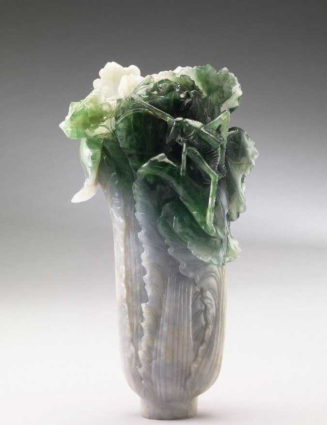 马未都:这颗翡翠白菜是慈禧太后的宝贝,差一点就成了陪葬品