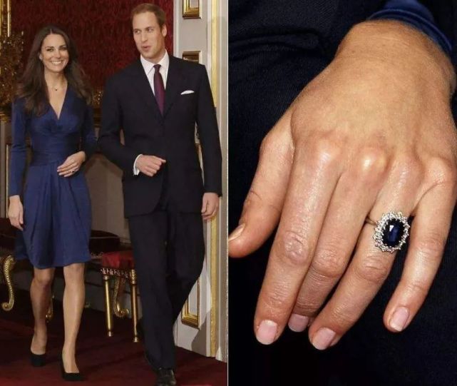 凯特王妃凭借戴妃款蓝宝石戒指赢得英国"最受欢迎"头衔