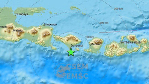 巴厘岛海域发生6.4级地震 震感强未引发海啸 巴厘岛经常地震吗？