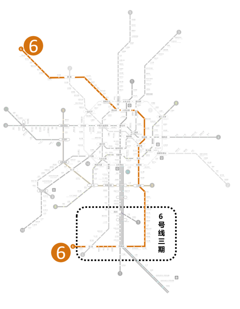 作品|成都地铁6号线今日开通 中建西南院设计三期车站