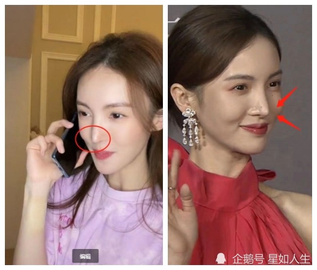 金晨晒化妆视频遭热议,鼻子太过尖锐很奇怪,被侃"呼吸