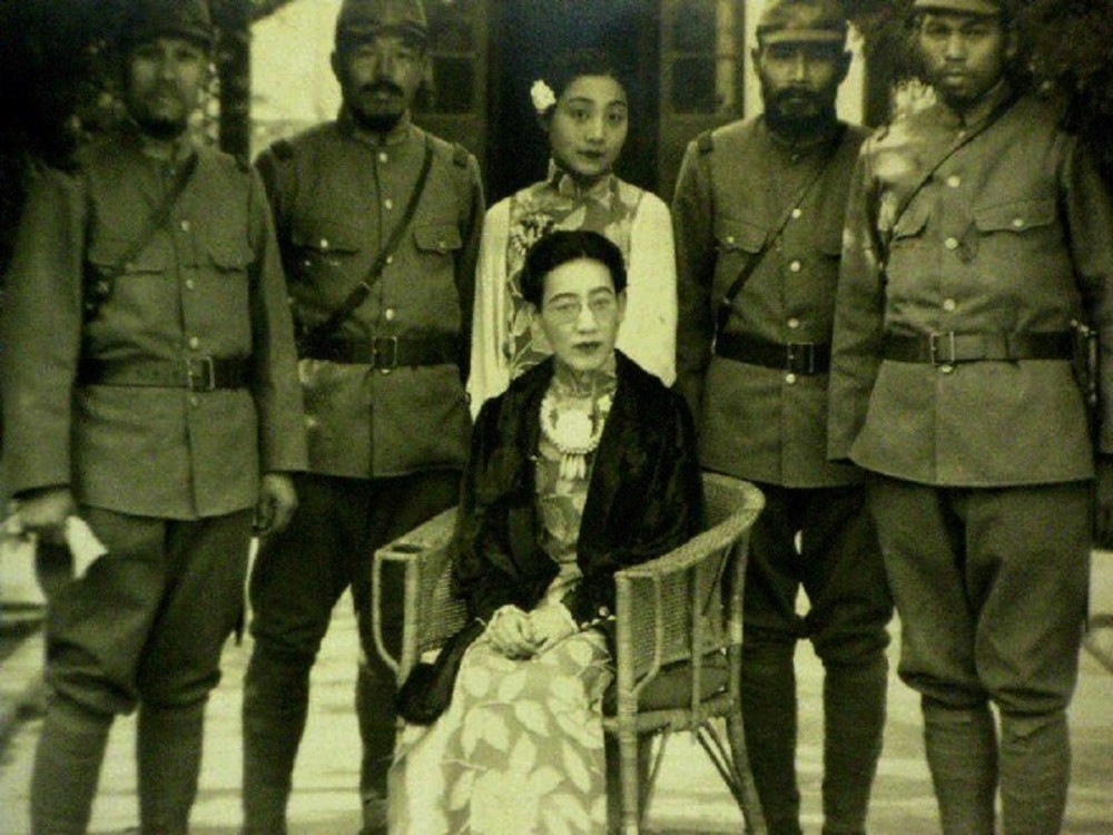 抗战时期的日本间谍老照片:伪装成中国人,图六是被捕女间谍