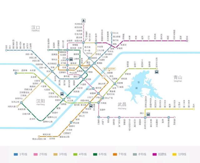 武汉地铁5号线2021年开通,途经这些地方!