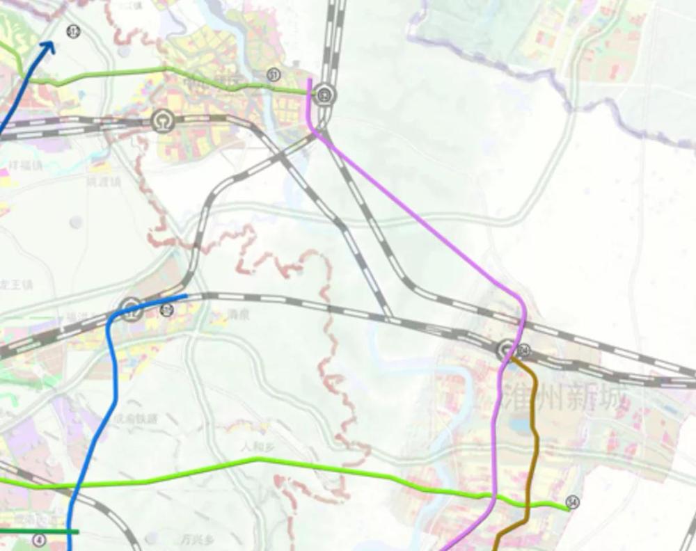 重磅成都地铁轨道远期规划图出炉