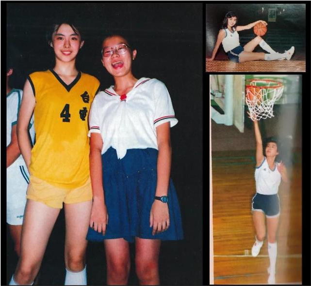 所以,不爱学习的王祖贤,能想到的第一个逃避课业的理由就是:去打篮球