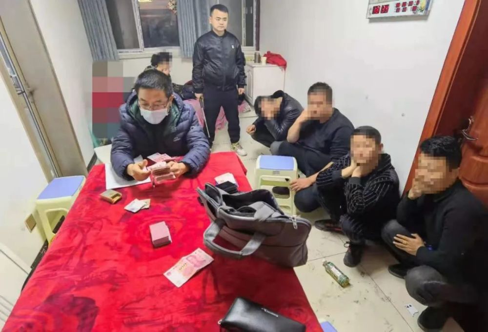 清涧县公安局查获一起赌博案件