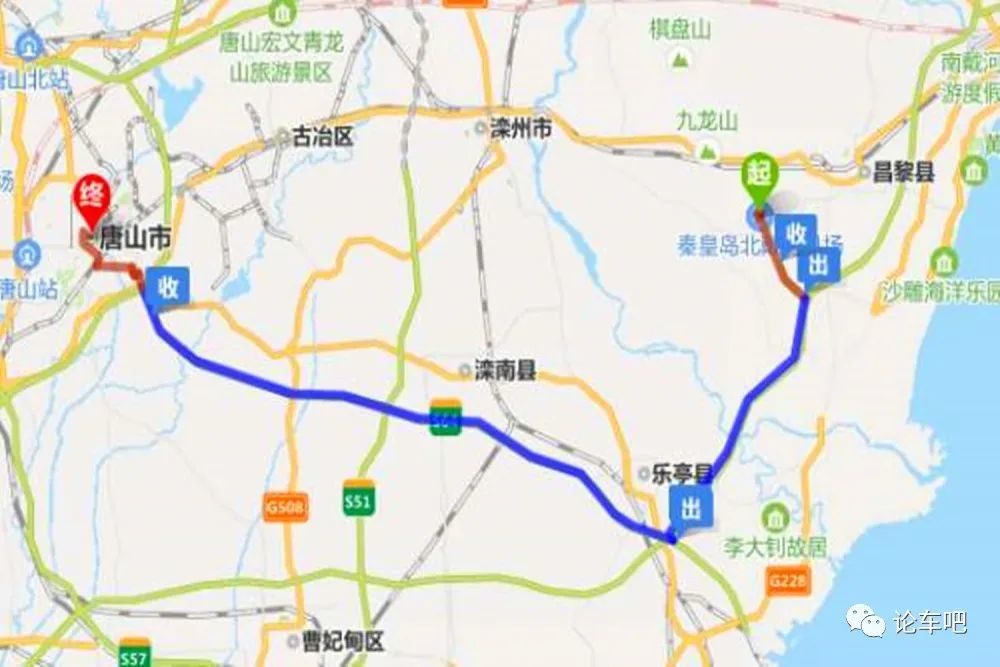 唐秦高速公路是一条促进唐山"一港双城" 建设的"纽带之路",是一条