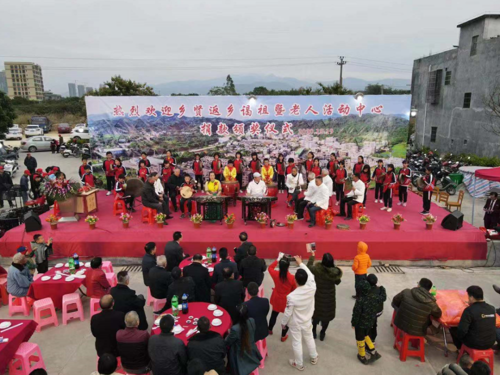 场面震撼!昨天,汤南合山口村千人盛宴