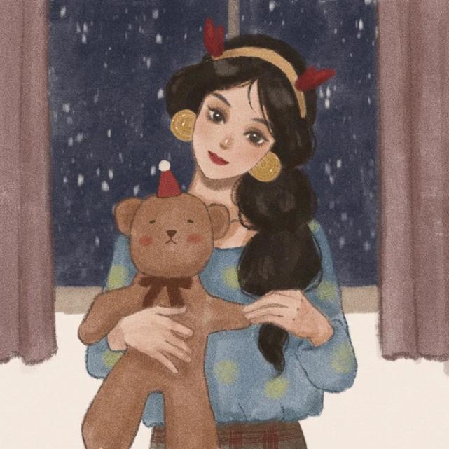 迪士尼公主&王子,绝美的"圣诞情头"来了!单身就用艾莎