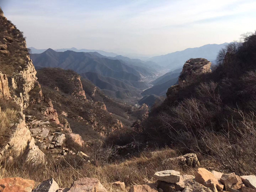 鹤度岭明长城关隘,位于河北邢台内丘县西部,与山西省昔阳县交界这里