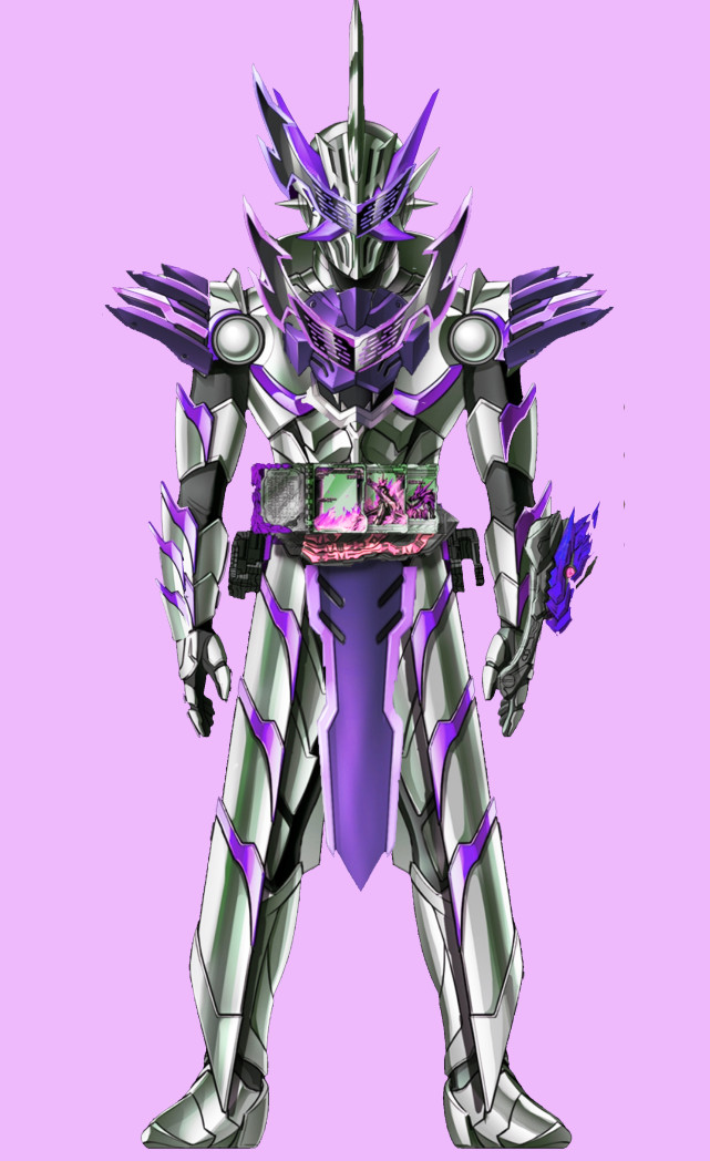 假面骑士:剑锋变身龙纹骑士,evol融合黄金三头龙,真帅
