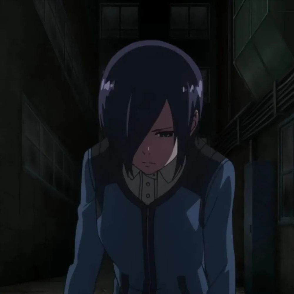 第109期动漫女头东京食尸鬼雾岛董香无水印女生头像