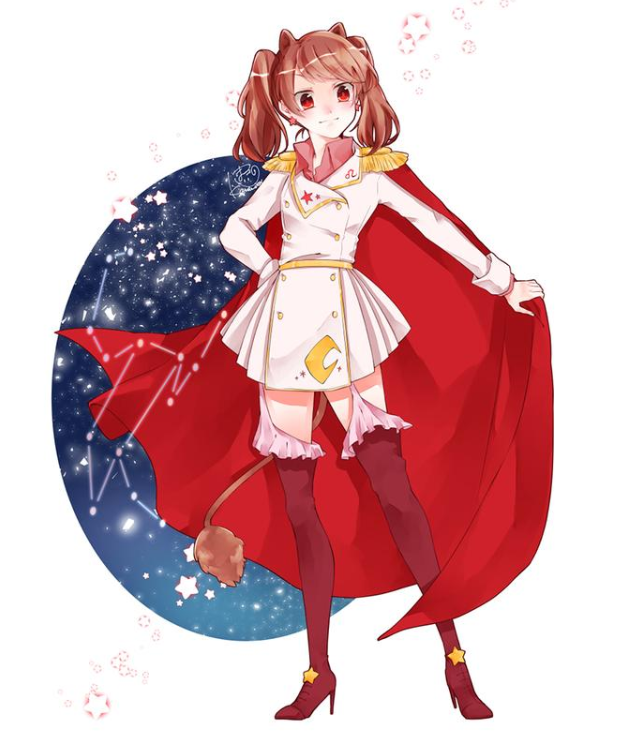 当十二星座拟人化,射手座是运动健将,巨蟹座变成王子形象