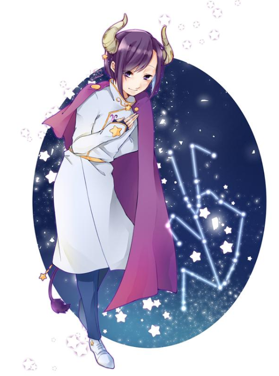 当十二星座拟人化,射手座是运动健将,巨蟹座变成王子形象