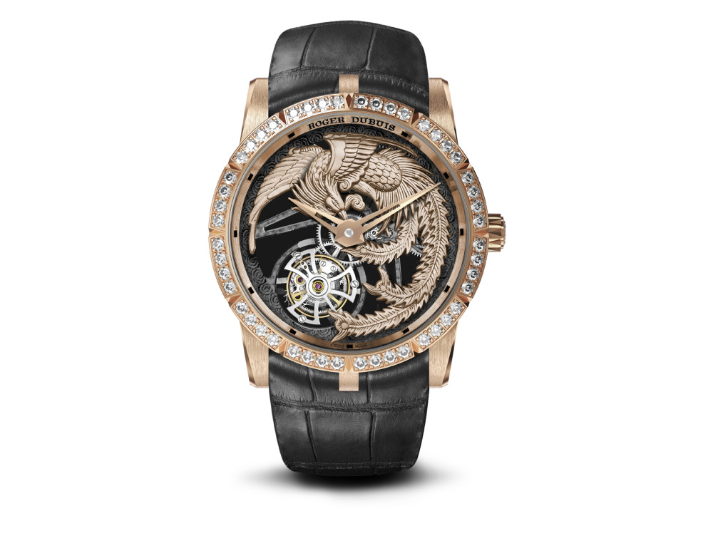 roger dubuis罗杰杜彼excalibur王者系列凤舞单陀腕表