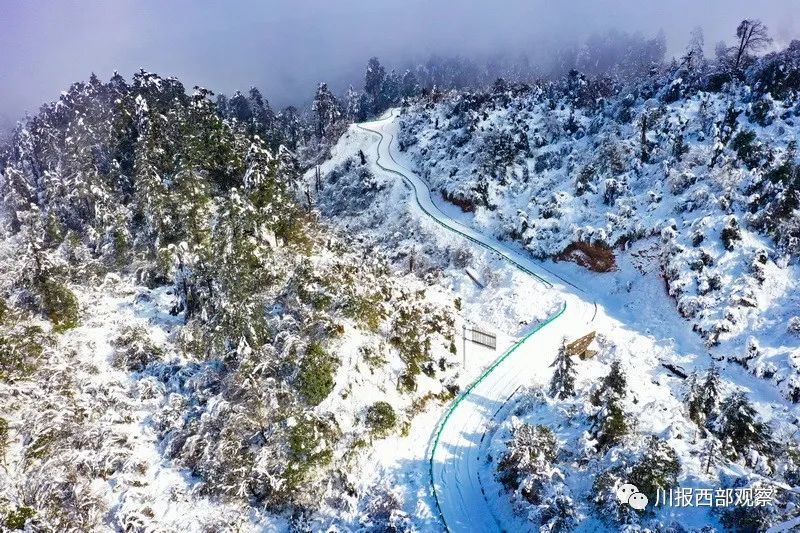 冬至!又一大波雅安雪景来袭