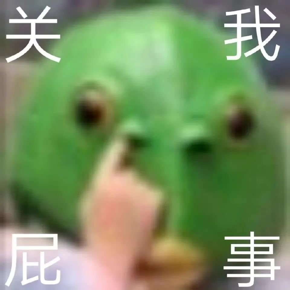 绿鱼头表情包