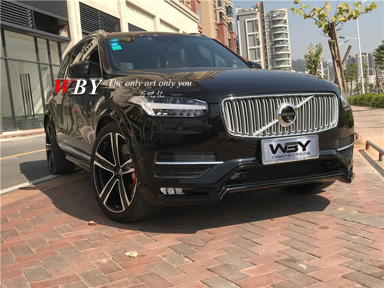 沃尔沃xc90改装案例等你来撩heico大小包围沃尔沃保险杠轮毂