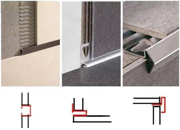 合肥公装公司之瓷砖收边收口详解