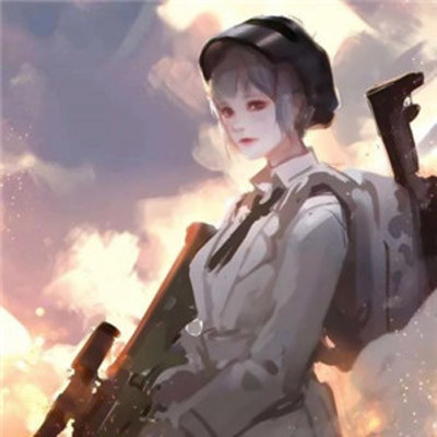 绝地求生手绘人物图片吃鸡手绘女生超酷头像大全
