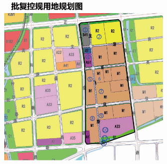 城阳上马龙飞路两侧12个地块控规调整 用地面积微调