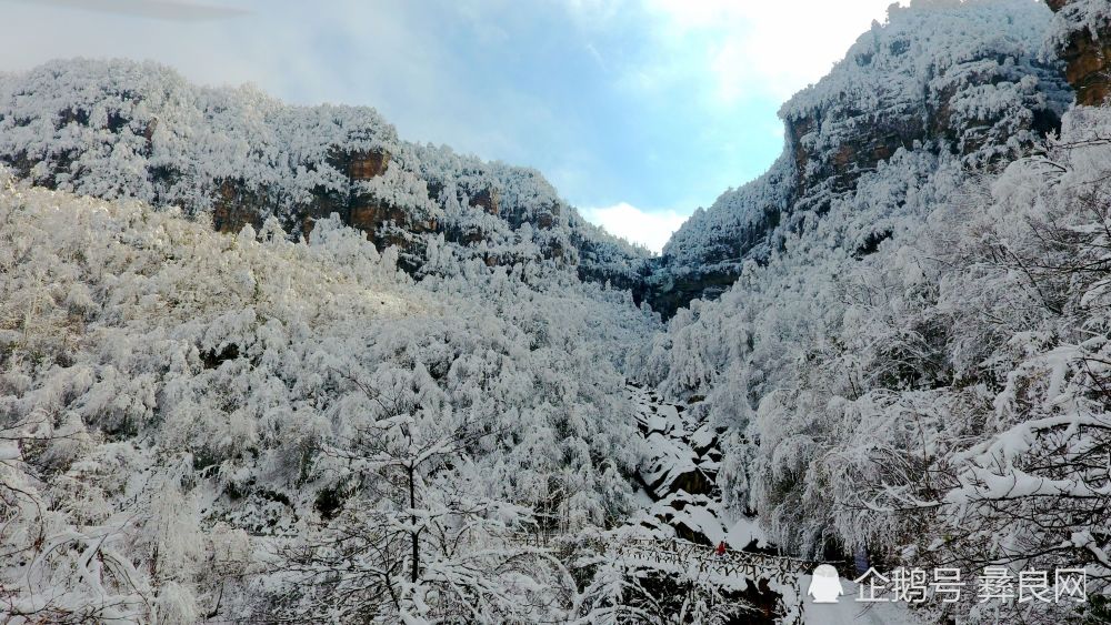 彝良小草坝雪景_腾讯新闻