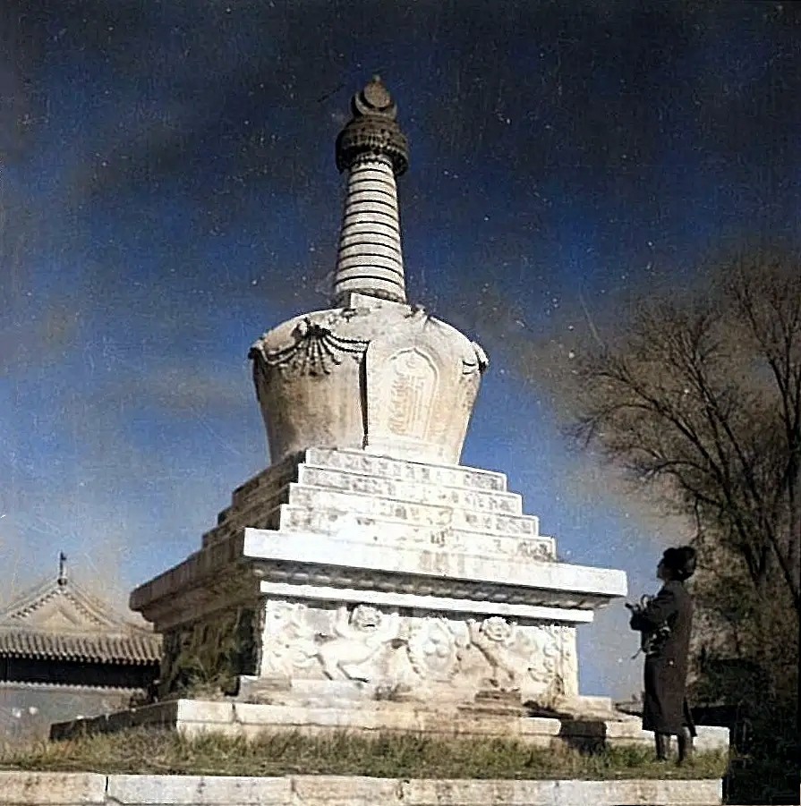 老照片内蒙古自治区呼和浩特市昔日景象1939