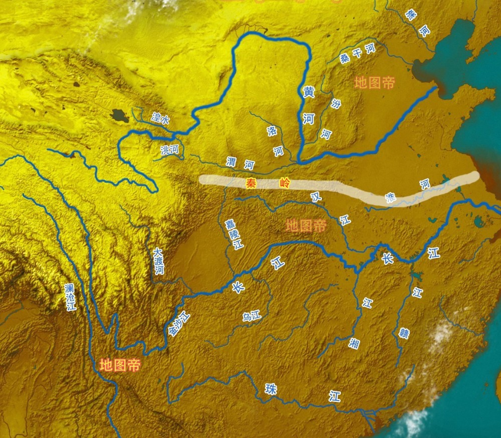 如果调换秦岭淮河的位置,历史会发生什么?