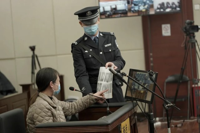 庭审现场。图片来源：南昌市中级人民法院微信