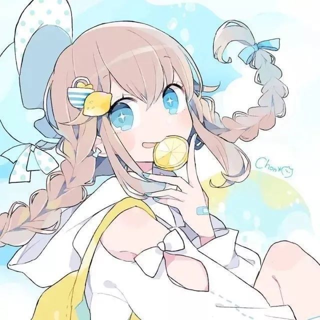 少女心动漫闺蜜头像