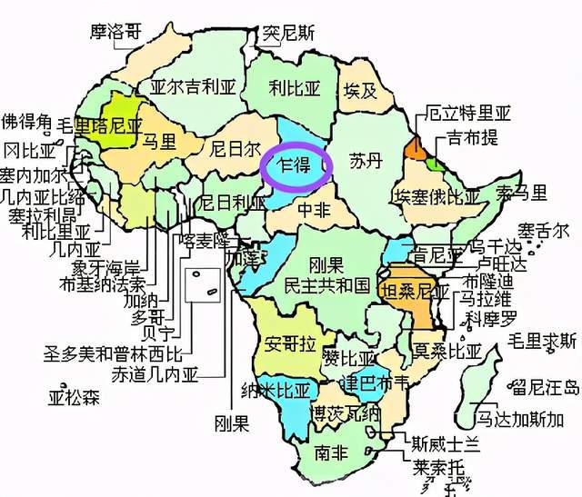 布基纳法索,科特迪瓦,几内亚,毛里塔尼亚和塞内加尔包围,是世界面积第