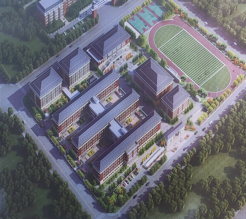 泗阳中学附属初级中学校园规划方案出来了!城北学区或