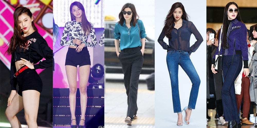 身高超过170 的韩国女性偶像明星,身材惊人