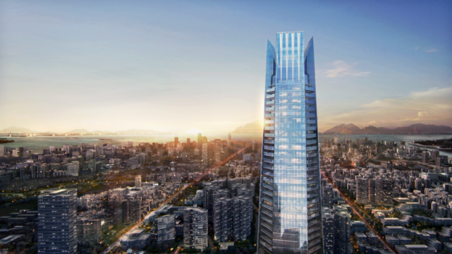 深圳城脉金融中心大厦项目位于深圳市人民检察院北侧,正处于深圳两大