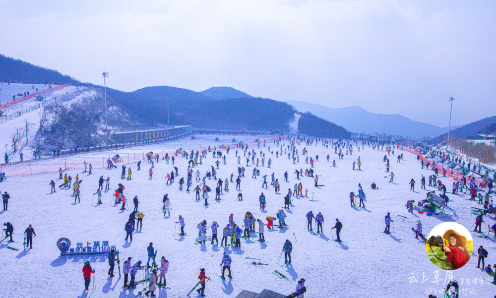 长三角网红滑雪地,浙江安吉云上草原星空滑雪场,天知道多好玩