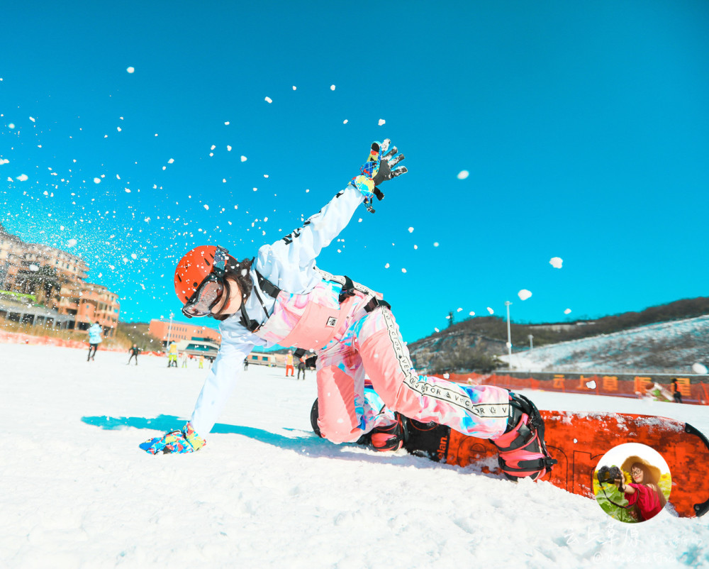 长三角网红滑雪地,浙江安吉云上草原星空滑雪场,天知道多好玩