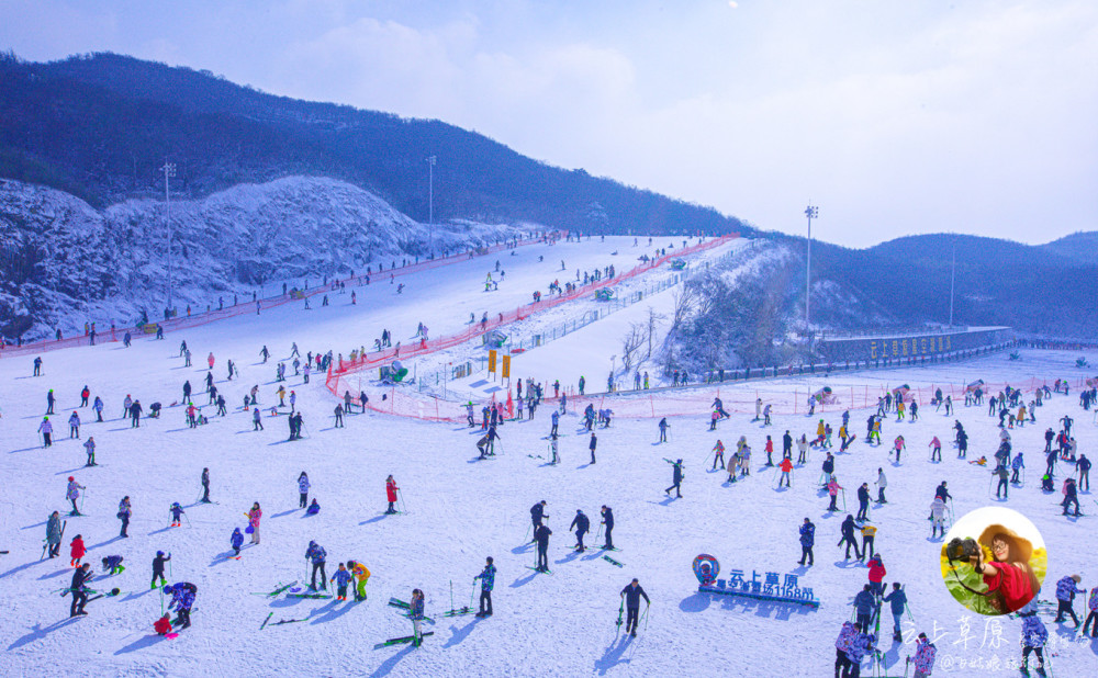 长三角网红滑雪地,浙江安吉云上草原星空滑雪场,天知道多好玩