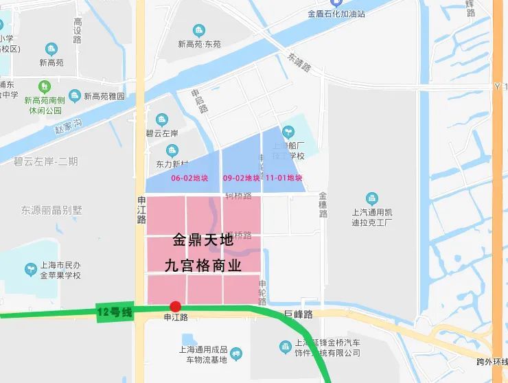 金桥九宫格内,7-8层洋房"金鼎首府"售楼处将开