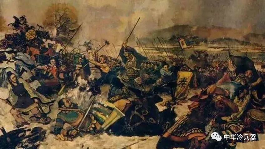 古代重骑兵战场冲锋使用的长柄武器——马槊,步槊