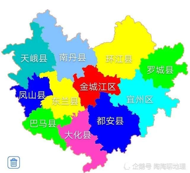 河池市各区县建成区排名环江排在第几