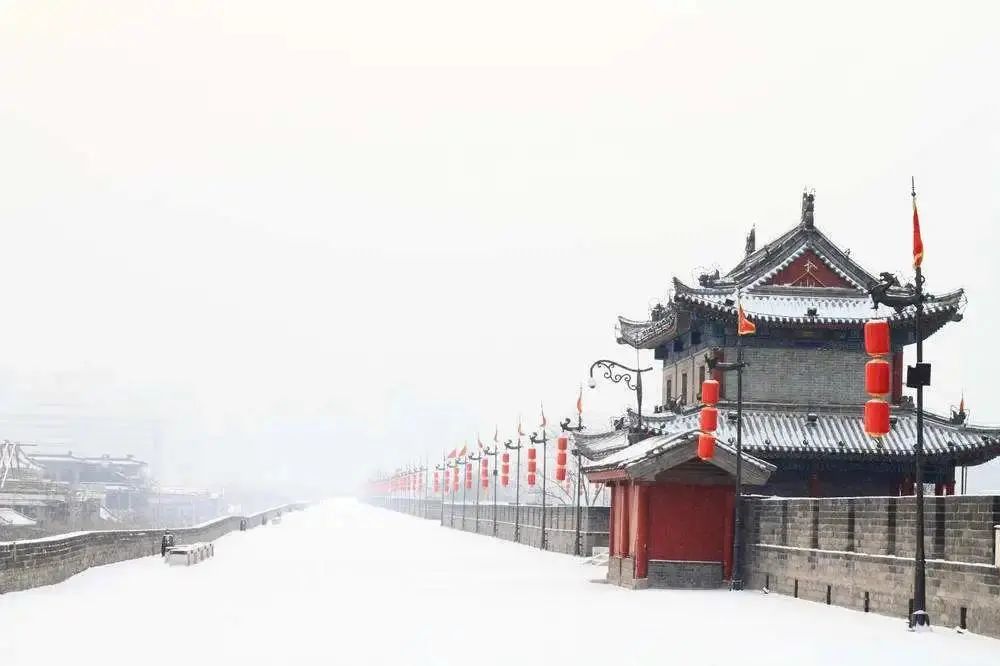 "一下雪,洛阳就成了洛邑"