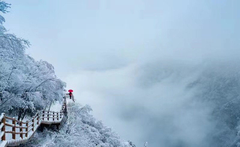 达州万源的八台山