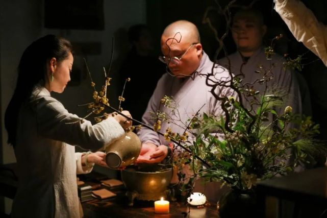 今日雅集丨一花五叶,茶道花道与禅的碰撞