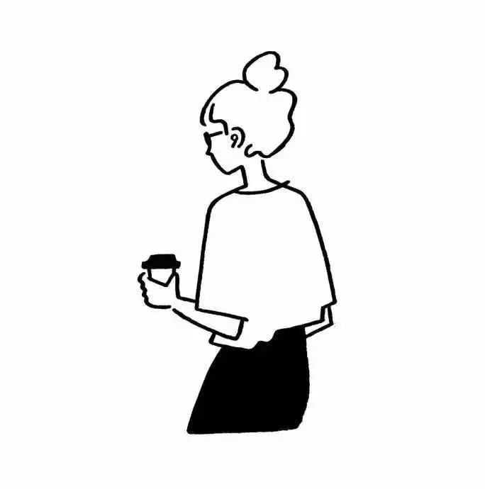 每天学一幅简笔画-简笔画白底头像大全