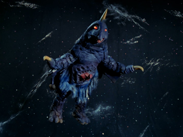 九,宇宙大怪兽 改造贝蒙斯坦,登场于泰罗奥特曼第二十九,三十集.