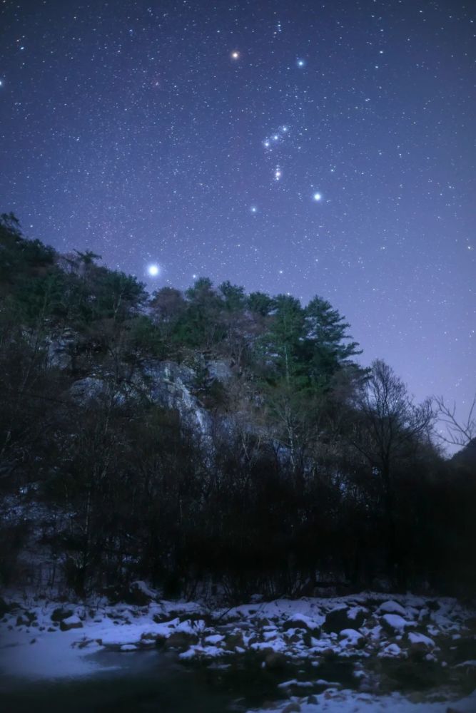 秦岭雪乡追星记:这才是冬天最美的夜空!