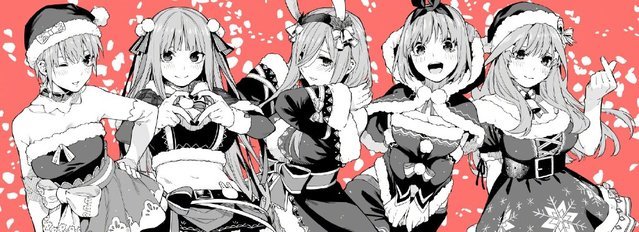 二次元圣诞节:漫画家们绘制圣诞贺图,动漫男神女神盛装过节